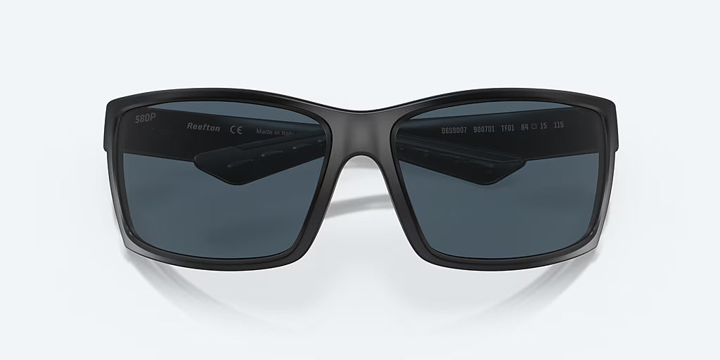 Costa Reefton Sunglasses - Blackout/Gray Costa Del Mar