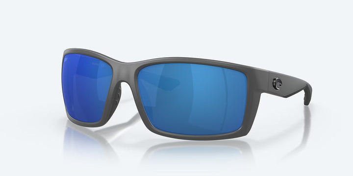 Costa Reefton Sunglasses - Matte Gray/Blue Mirror Costa Del Mar