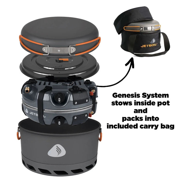 Jetboil Genesis Base Camp System - Grey Jetboil
