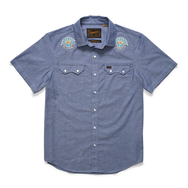 Howler Brothers Men's Crosscut Deluxe Snapshirt Short Sleeve Howler Brothers