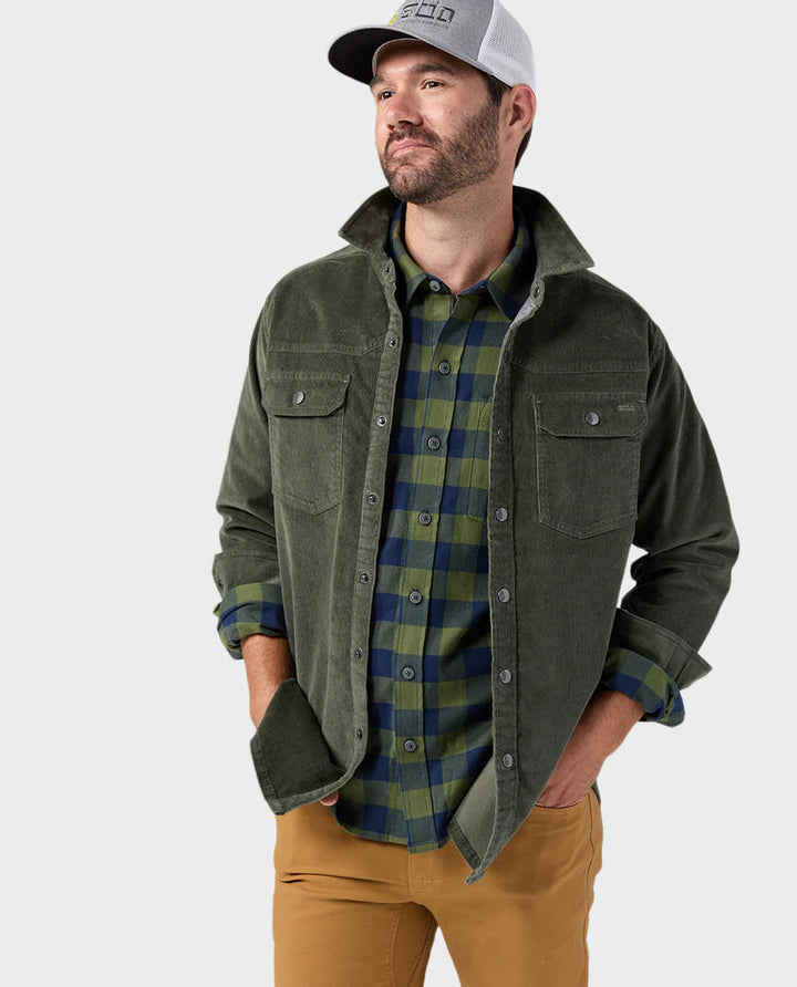 Stio Men's Saratoga Cord Shirt Stio