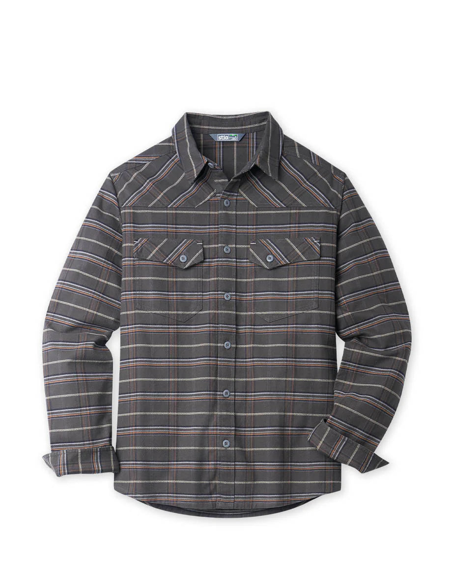 Stio Men's Junction Midweight Flannel Shirt Stio