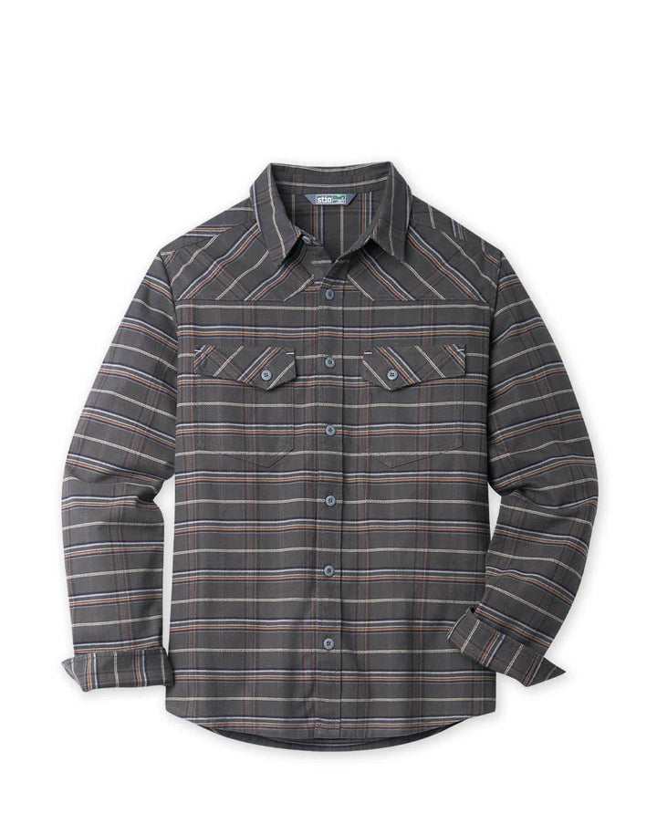 Stio Men's Junction Midweight Flannel Shirt Stio
