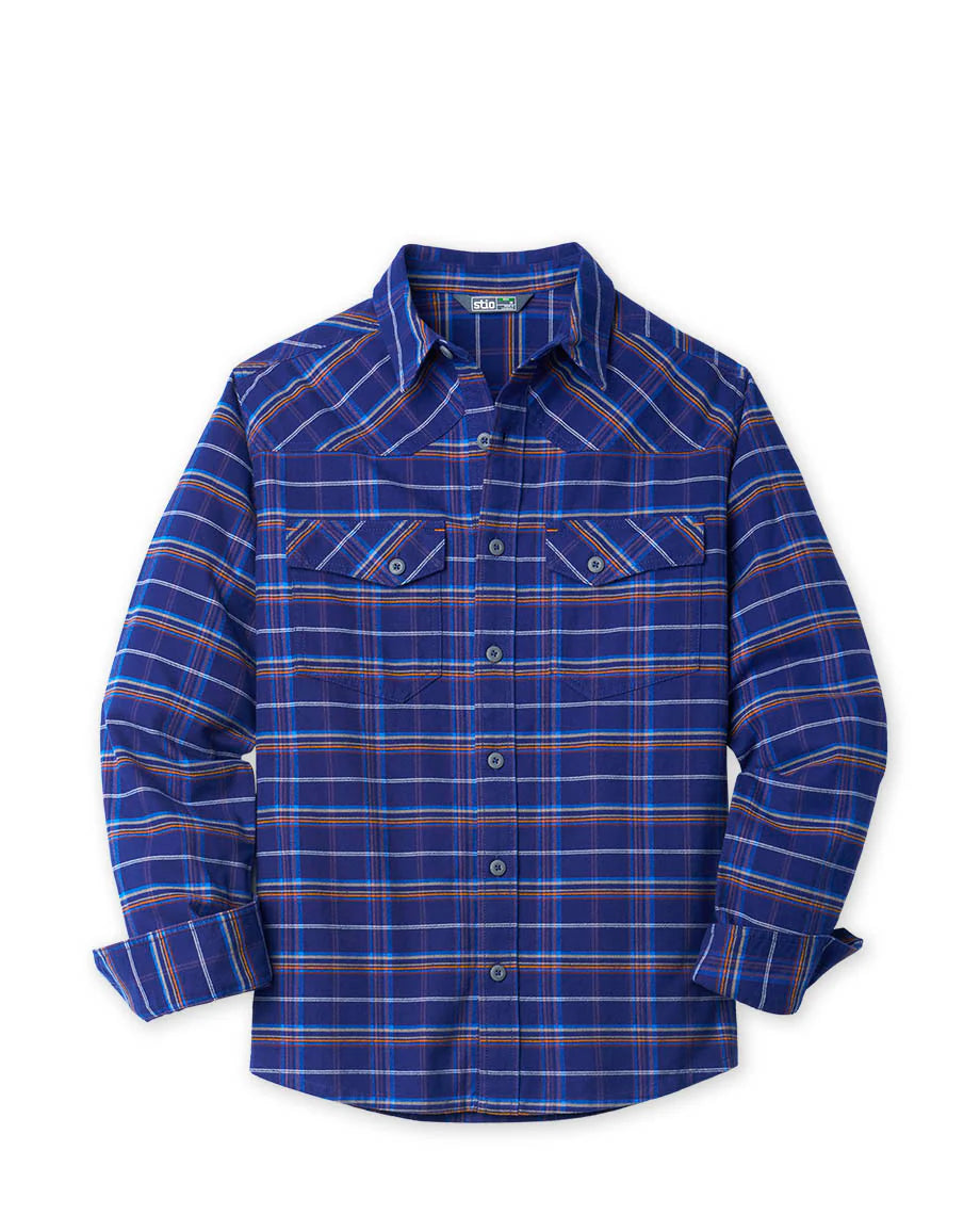 Stio Men's Junction Midweight Flannel Shirt Stio