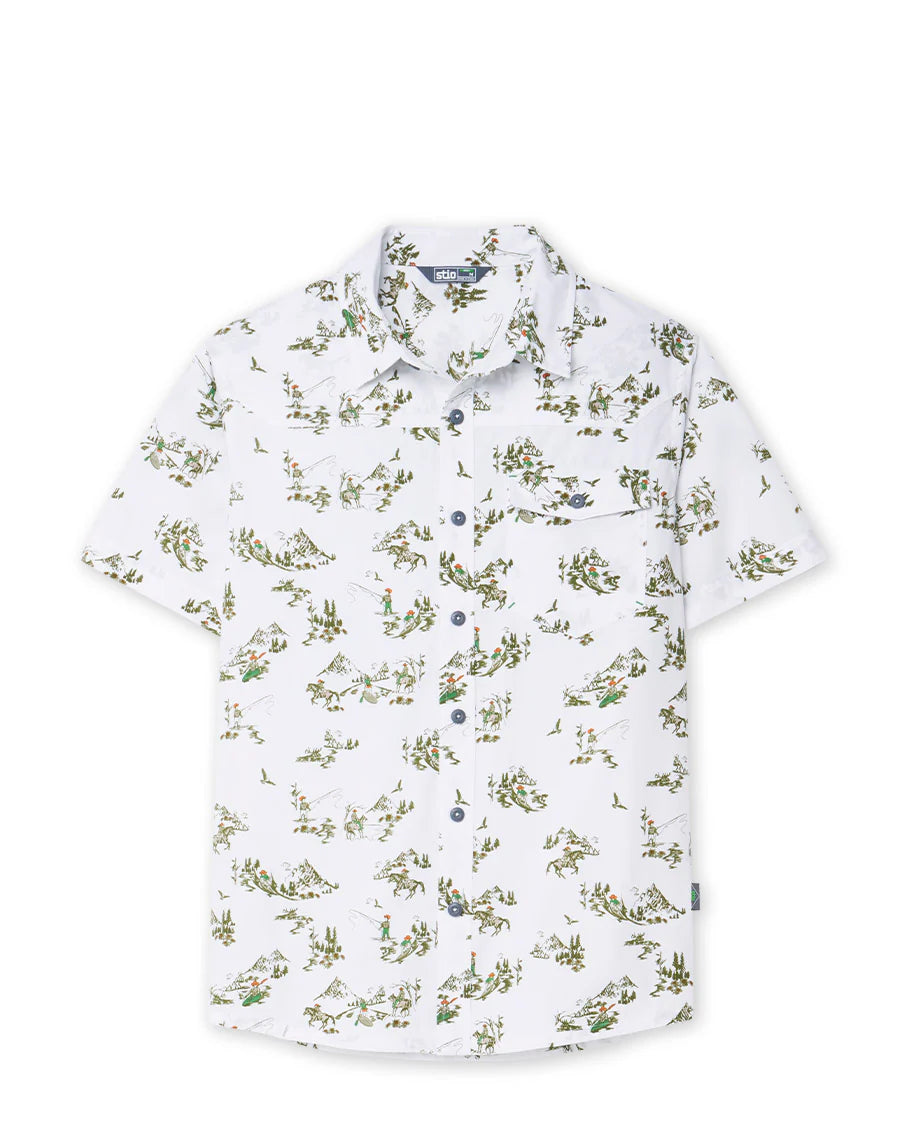 Stio Men's Curtis Camp Shirt Short Sleeve Stio
