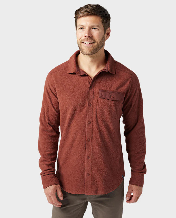 Stio Men's Turpin Fleece Snap Shirt Stio