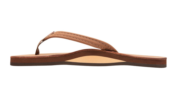 Rainbow Sandals Women's Single Layer Leather Narrow Strap Rainbow Sandals