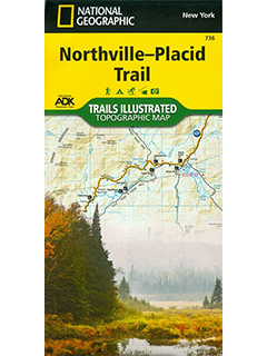 National Geographic Northville-Placid Trail T.I. Topographical Map (736) National Geographic