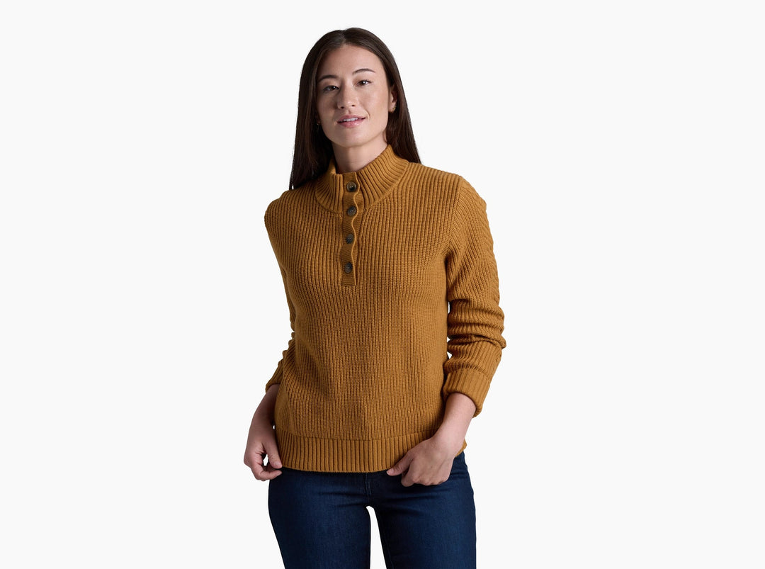 KUHL Women's Fireside Henley Sweater Kuhl