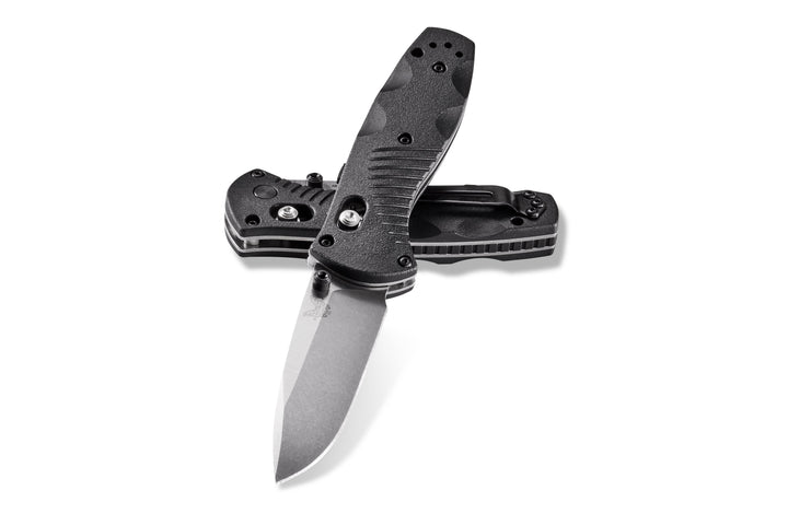 Benchmade Osborne Mini Barrage Axis Drop Point Knife Black Benchmade