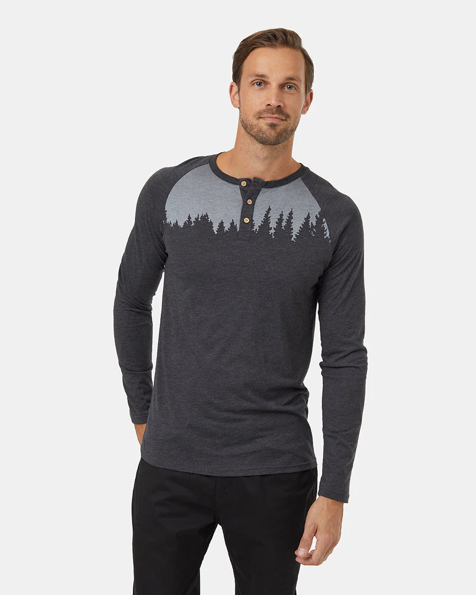 Tentree Men's TreeBlend Classic Henley Longsleeve Tentree