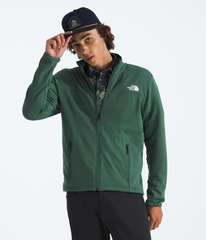 The North Face Men's Cedar Trail Grid Fleece Full-Zip Jacket The North Face
