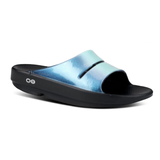 OOFOS Women's OOahh Luxe Slide Sandal OOFOS