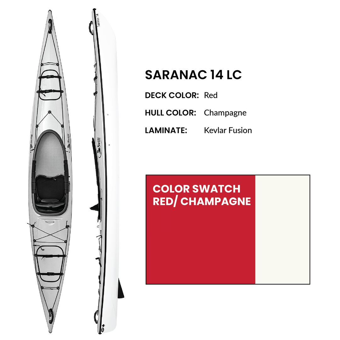 Swift Saranac 14 LC - Red/Champagne