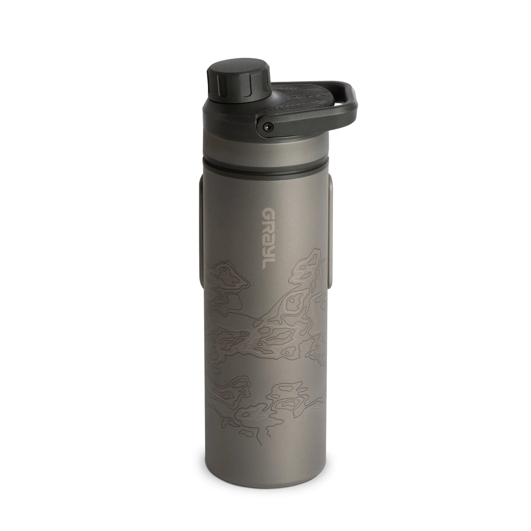 Grayl 16.9oz UltraPress Ti Purifier Bottle Grayl