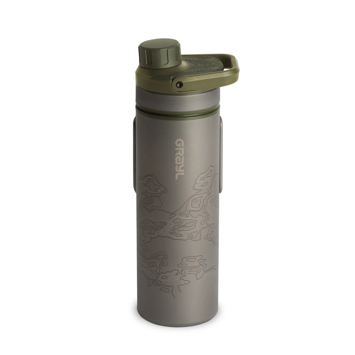 Grayl 16.9oz UltraPress Ti Purifier Bottle Grayl