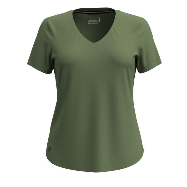 Smartwool Women's Active Ultralite V-Neck Short Sleeve SmartWool