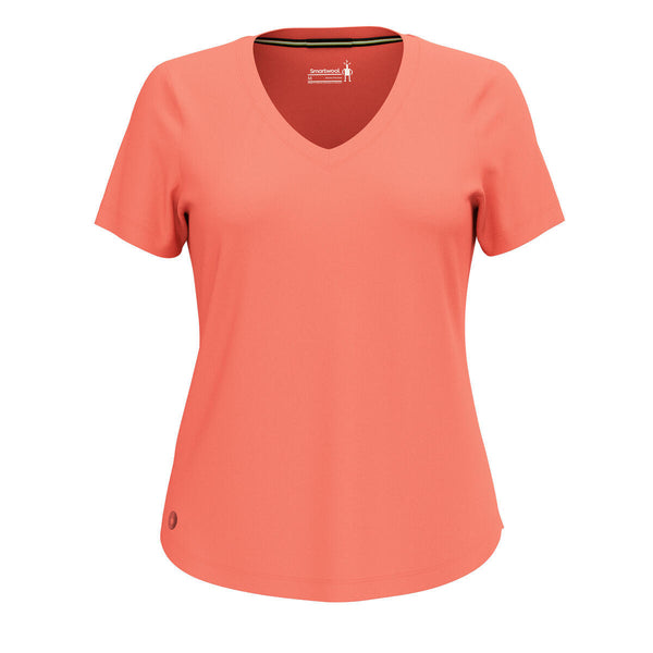 Smartwool Women's Active Ultralite V-Neck Short Sleeve SmartWool