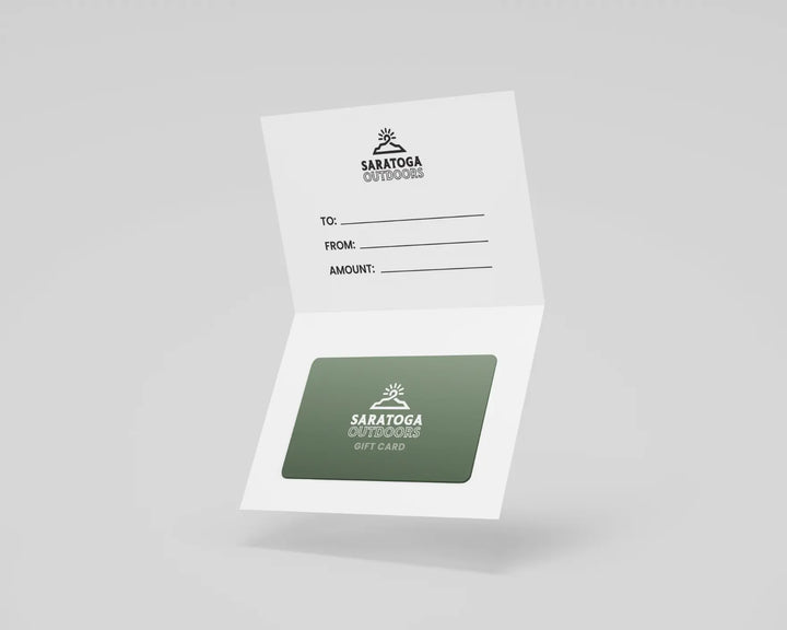 Saratoga Outdoors Gift Card - IN STORE ONLY Saratoga Outdoors