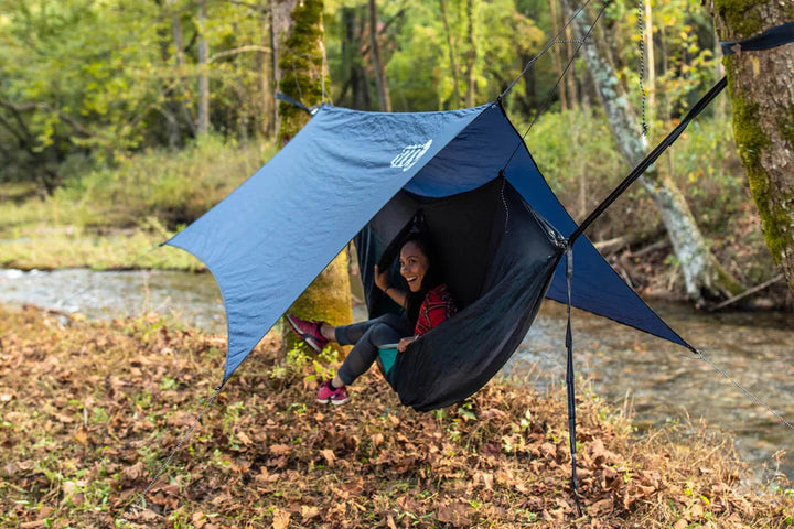 ENO OneLink Hammock System - Navy/Olive Eagles Nest Outfitters