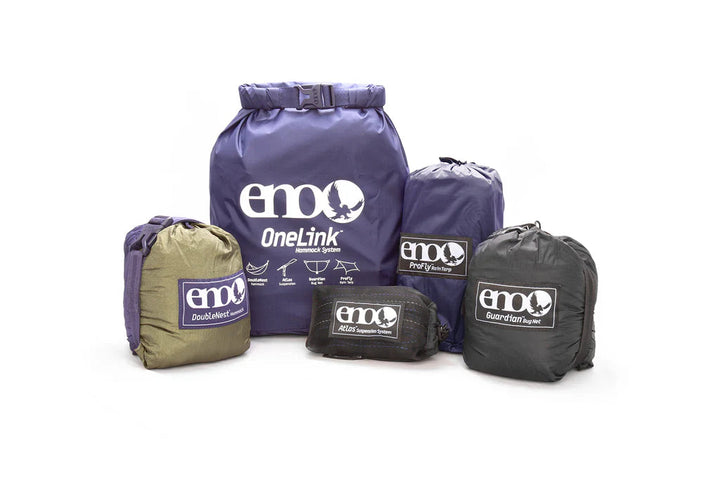 ENO OneLink Hammock System - Navy/Olive Eagles Nest Outfitters