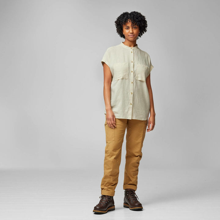 Fjallraven Women's Ovik Hemp Shirt Short Sleeve Fjallraven