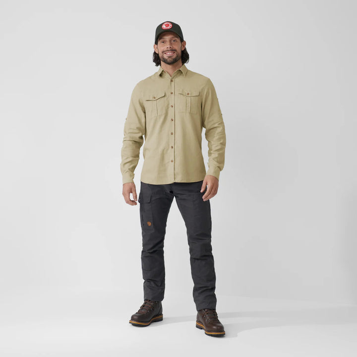 Fjallraven Men's Ovik Travel Shirt Long Sleeve Fjallraven