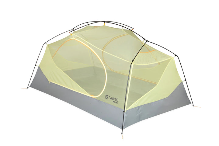 Nemo Aurora Backpacking Tent & Footprint 2-Person Mango/Fog Nemo Equipment