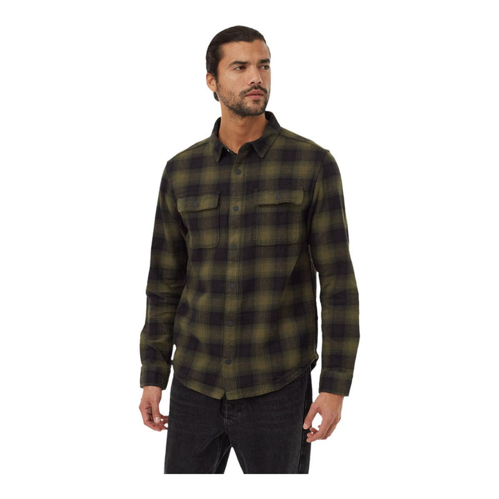Tentree Men's Kapok Flannel Colville Tentree