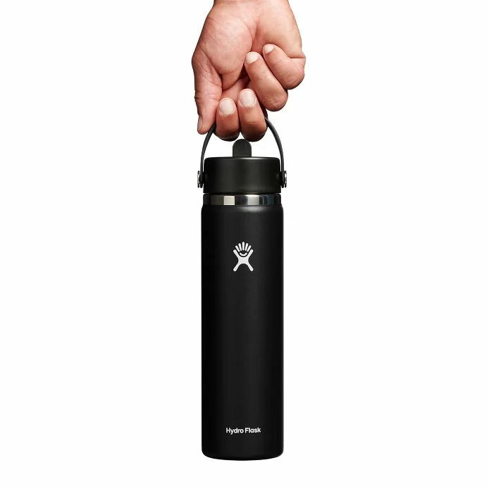 Hydro Flask 24oz Wide Mouth Flex with Straw Cap Hydro Flask