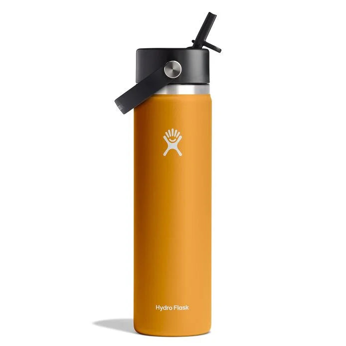 Hydro Flask 24oz Wide Mouth Flex with Straw Cap Hydro Flask