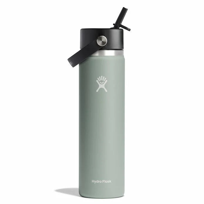 Hydro Flask 24oz Wide Mouth Flex with Straw Cap Hydro Flask
