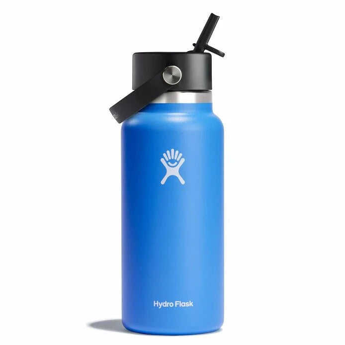 Hydro Flask 32oz Wide Mouth with Flex Straw Cap Hydro Flask
