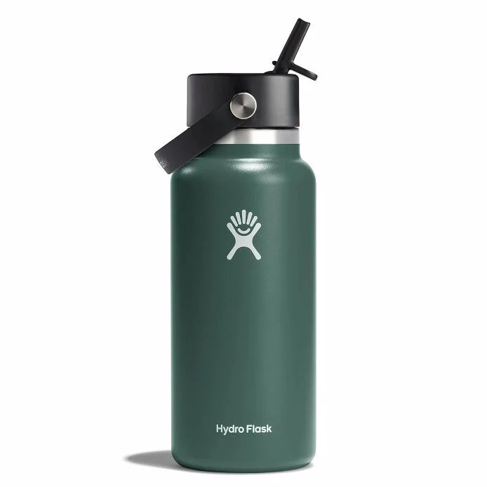 Hydro Flask 32oz Wide Mouth with Flex Straw Cap Hydro Flask