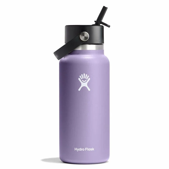 Hydro Flask 32oz Wide Mouth with Flex Straw Cap Hydro Flask