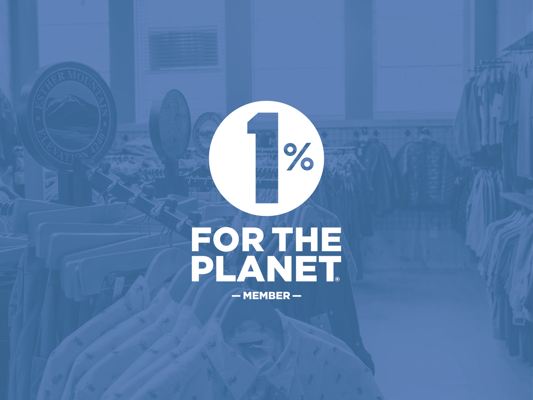 It's Official! We're 1% for the Planet Members!