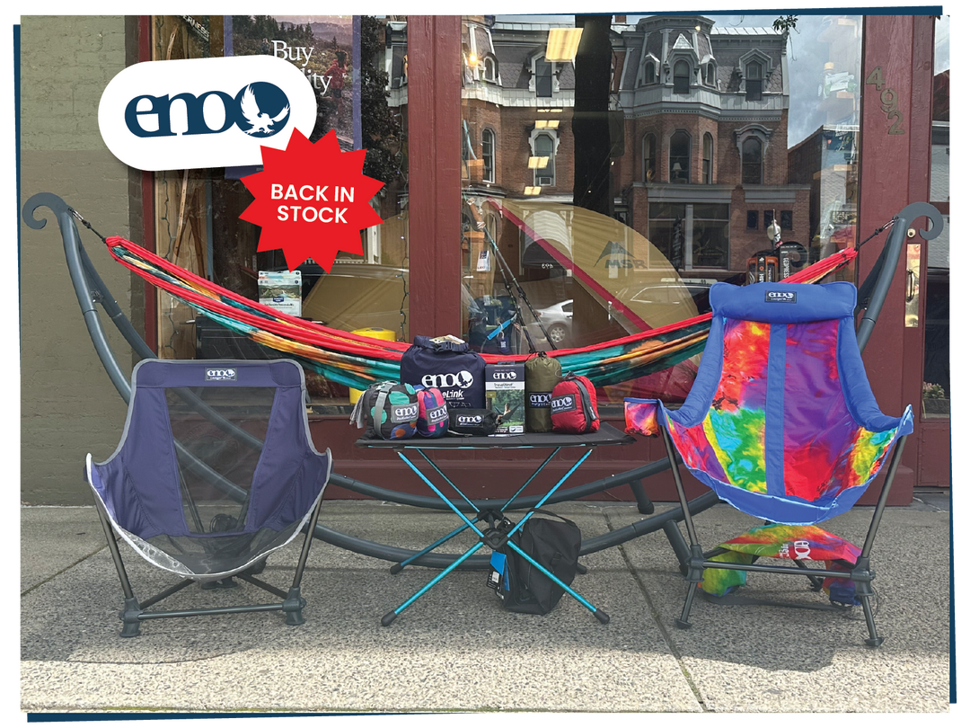 The Great Outdoors Just Got Cozier! Shop ENO Hammocks & Accessories!