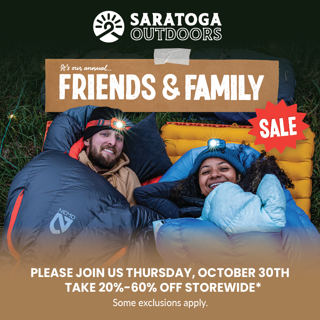 Join Us Thursday, Oct. 30th for our Friends & Family Sale!