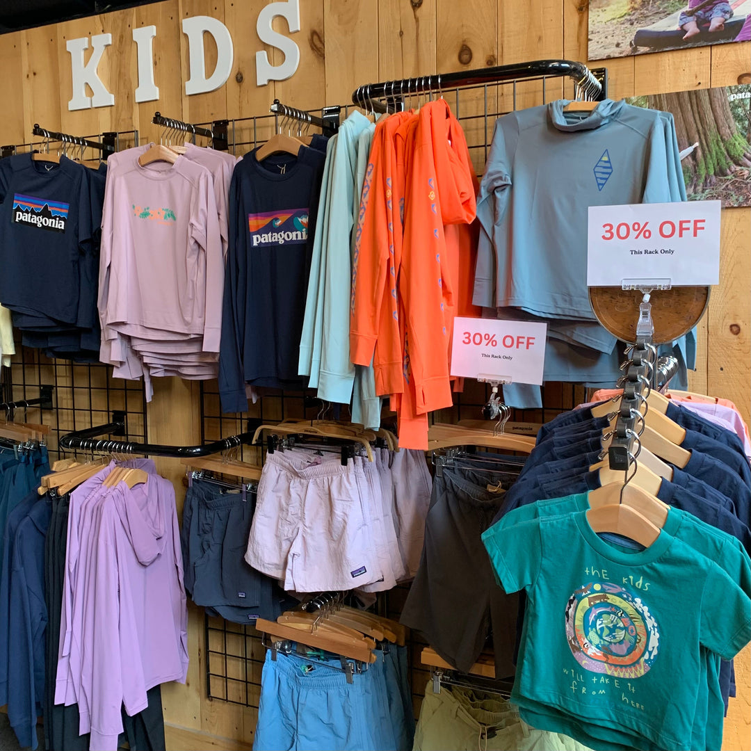 Select Kids’ Apparel Is on Sale In-Store Now! Saratoga Outdoors