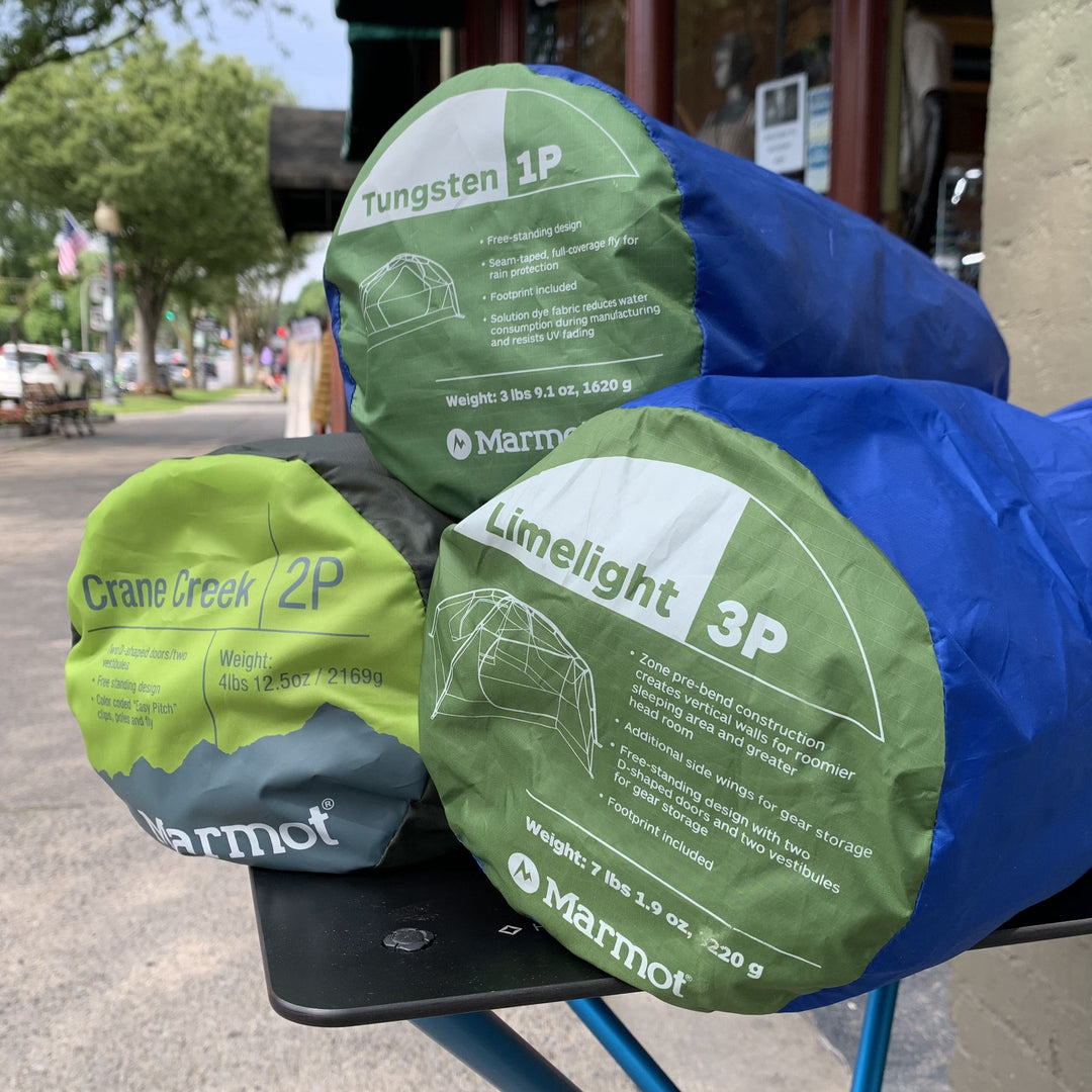 NEW ARRIVALS: Marmot Tents and Sleeping Bags!