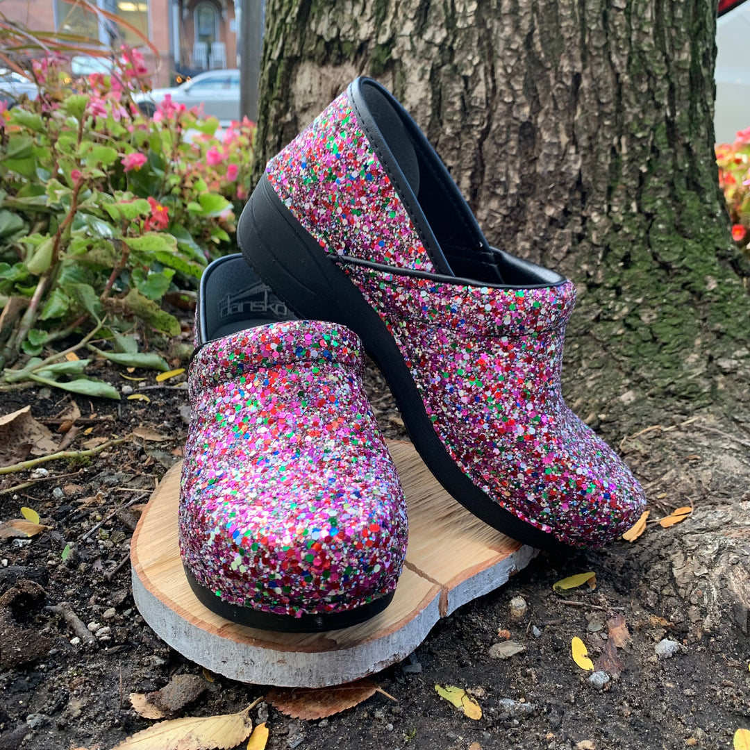 NEW ARRIVAL: Dansko XP 2.0 Clogs in Party Glitter!