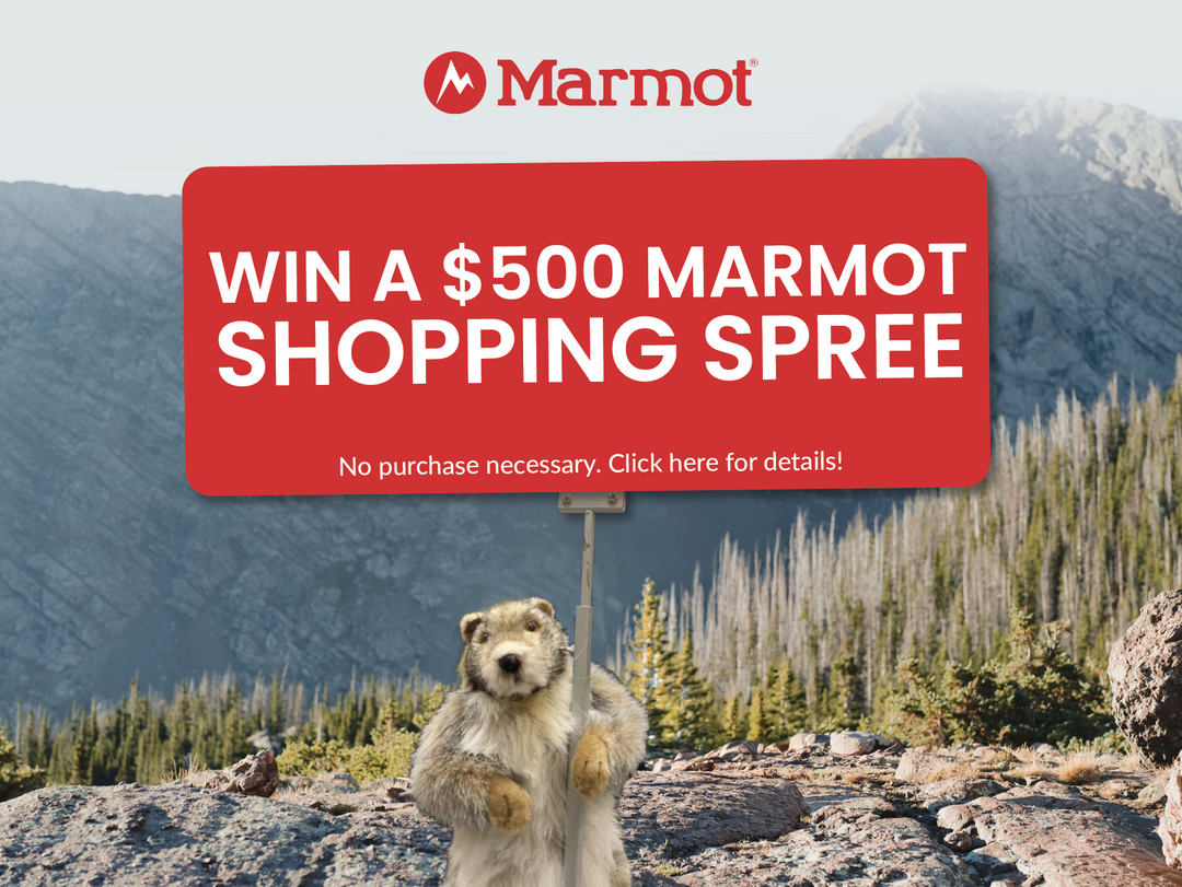 Stop by the Store and Enter for a Chance to Win a Marmot Shopping Spree!