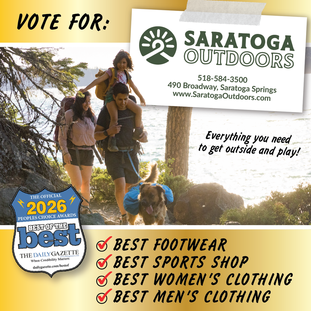 Vote for Us in The Daily Gazette's 2026 Best of the Best Readers Poll! Saratoga Outdoors