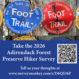 Take the 2026 Adirondack Forest Preserve Hiker Survey!