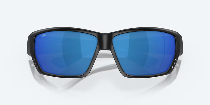 Costa Tuna Alley Sunglasses - Blackout/Blue Mirror