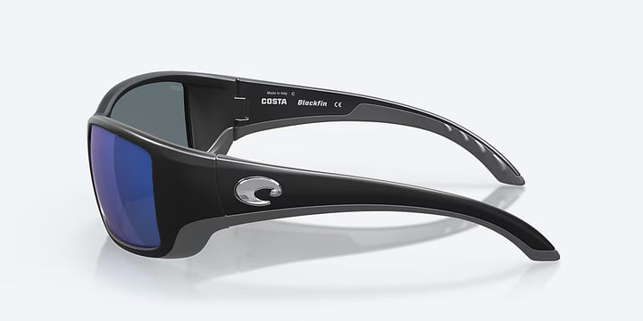 Costa Blackfin Sunglasses - Matte Black/Blue Mirror