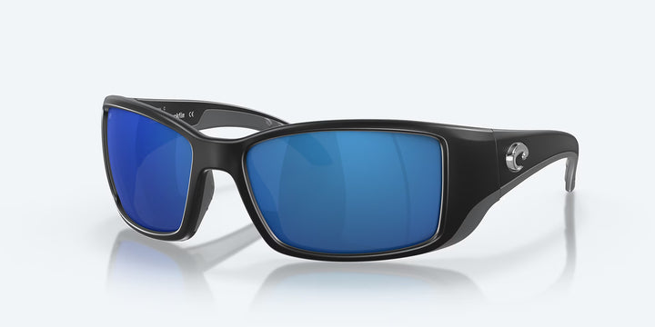 Costa Blackfin Sunglasses - Matte Black/Blue Mirror