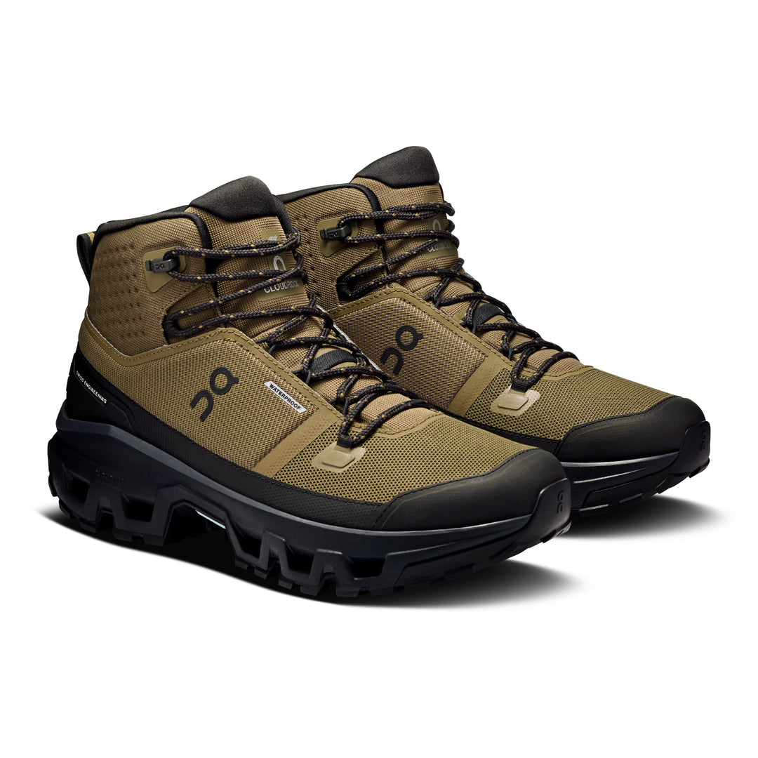 On Men's Cloudrock Mid Waterproof On Running