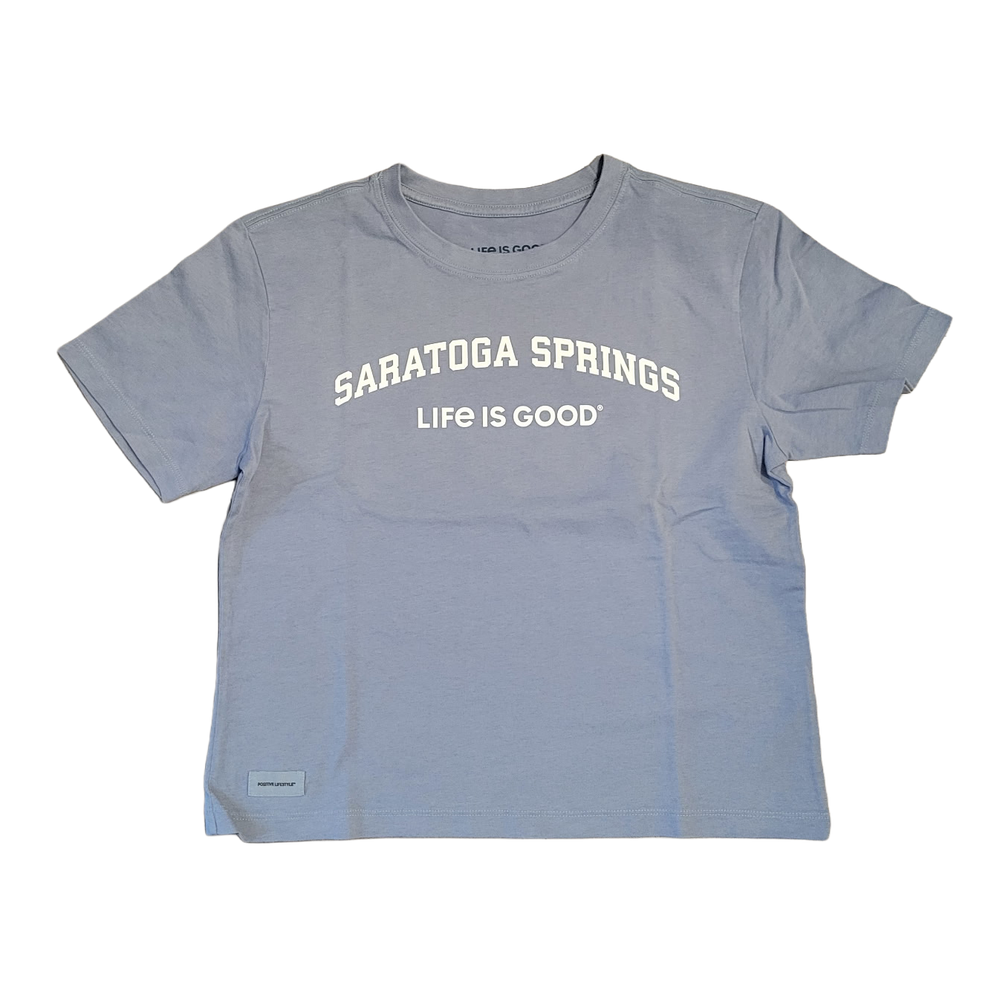 Life is Good Women's Saratoga Boxy Short Sleeve Life is Good