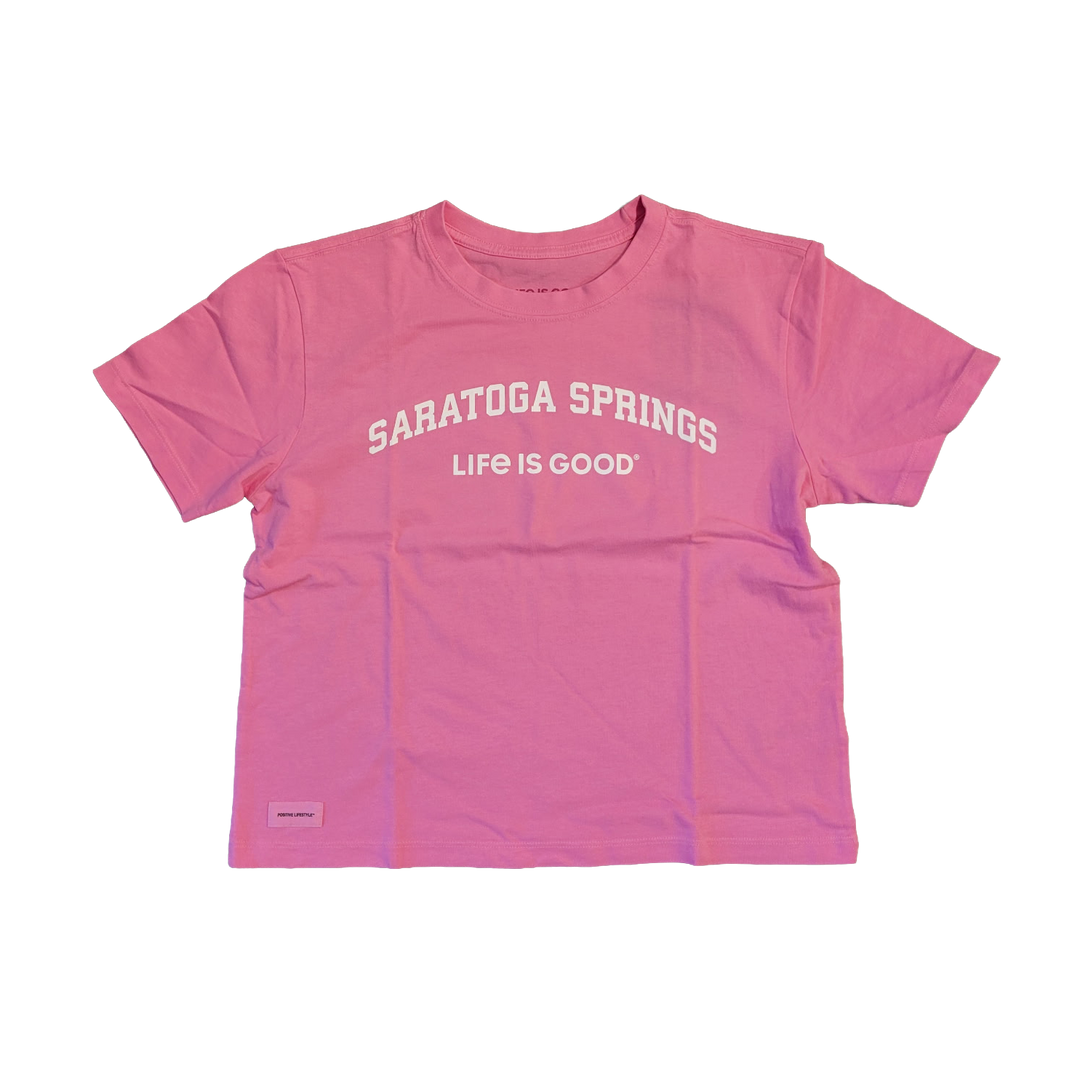 Life is Good Women's Saratoga Boxy Short Sleeve Life is Good